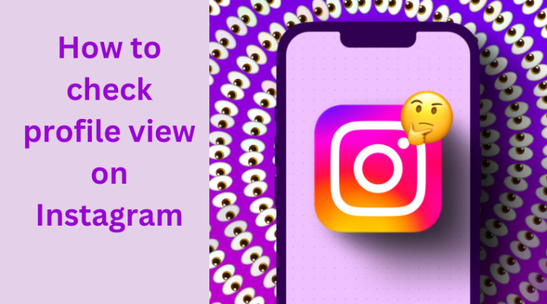 How to check profile view on Instagram