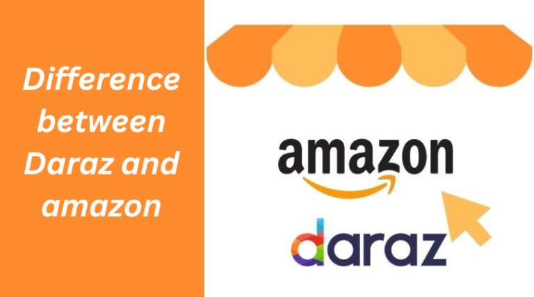Difference between Daraz and amazon